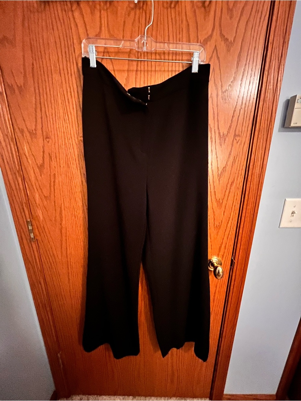 Nanette Lepore Black Wide-Leg Pants